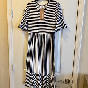 Ruthie Grace Ainsley Stripes Dress